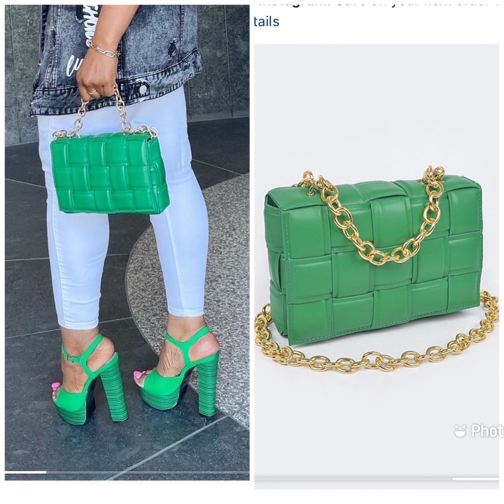 Fashion chain link purse